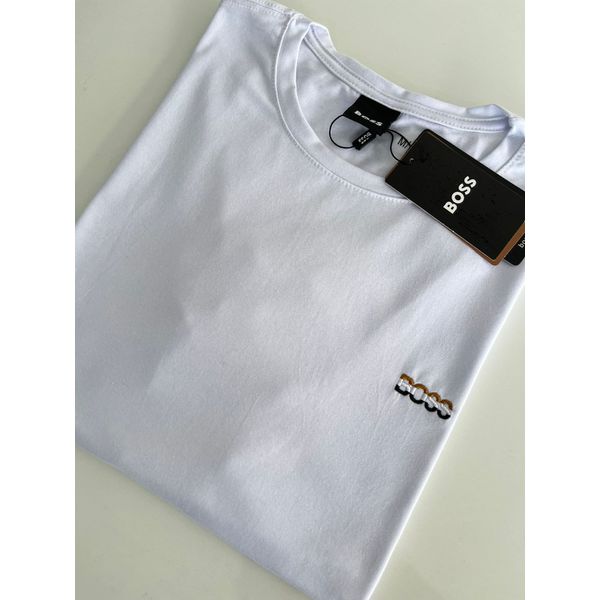 Camiseta Cotton Egípcio HB basica - Branco