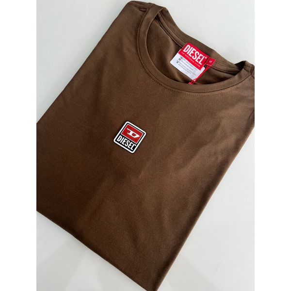 Camiseta Cotton Egípcio DSL Estampada - Marrom