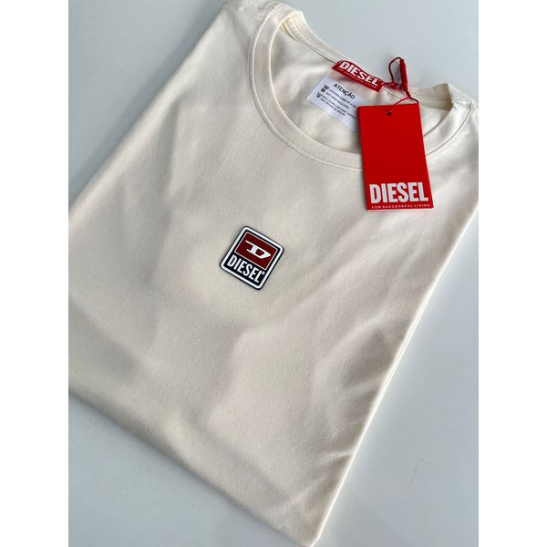 Camiseta Cotton Egípcio DSL Estampada - Off White