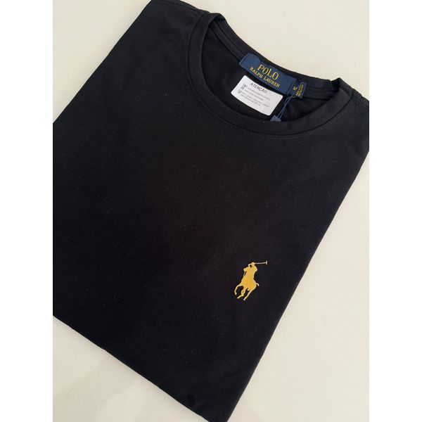 Camiseta Cotton Egípcio RL - Preto 