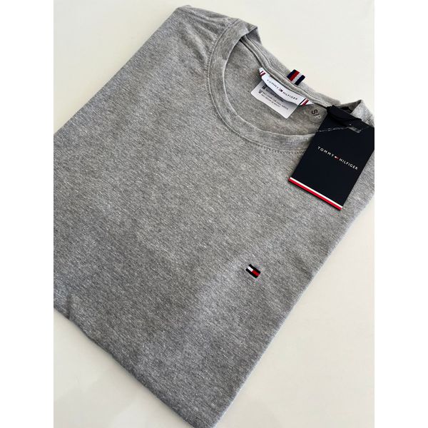 Camiseta Cotton Egípcio TH Básica - Cinza