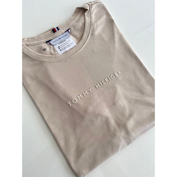 Camiseta Cotton Egípcio TH - Bege