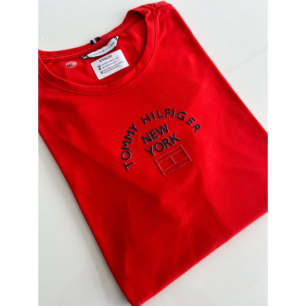 Camiseta Cotton Egípcio TH - Vermelho