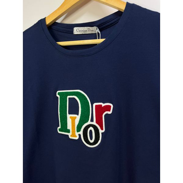 Camiseta Cotton Egípcio DR Estampada - Azul Marinho