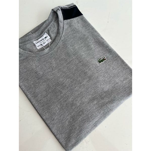 Camiseta Cotton Egípcio LCT - Cinza mescla