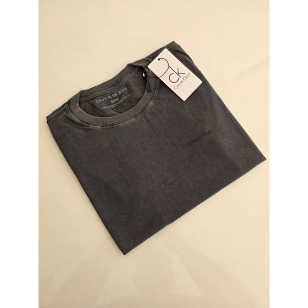 Camiseta Baby look Feminina - Cinza