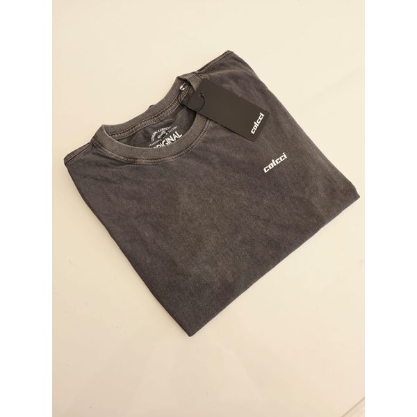 Camiseta Baby look Feminina CLC - Cinza