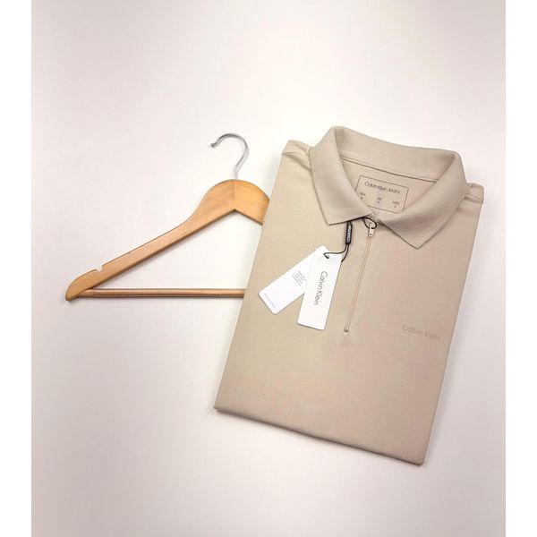 Gola Polo Premium ELS Ziper - Bege 