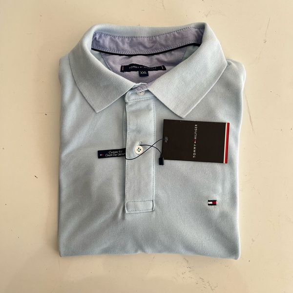 Gola Polo Plus Size Premium TH - Azul bebe