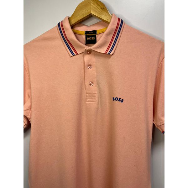 Gola Polo Premium HB - Salmão