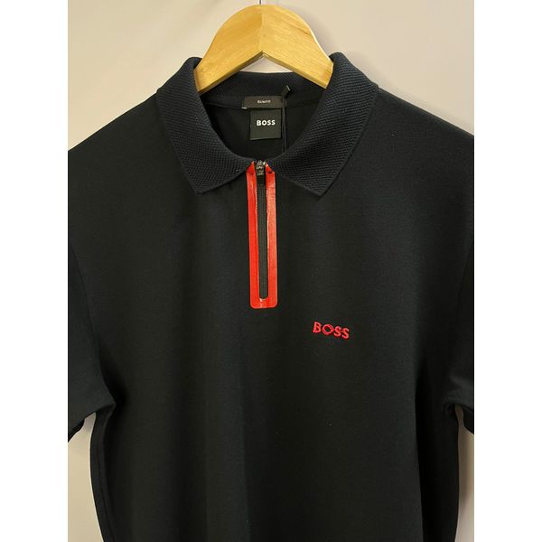 Gola Polo Premium HB Ziper - Preto