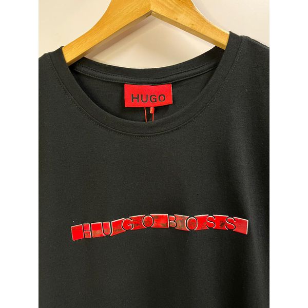 Camiseta Luxo HB Estampada - Preto