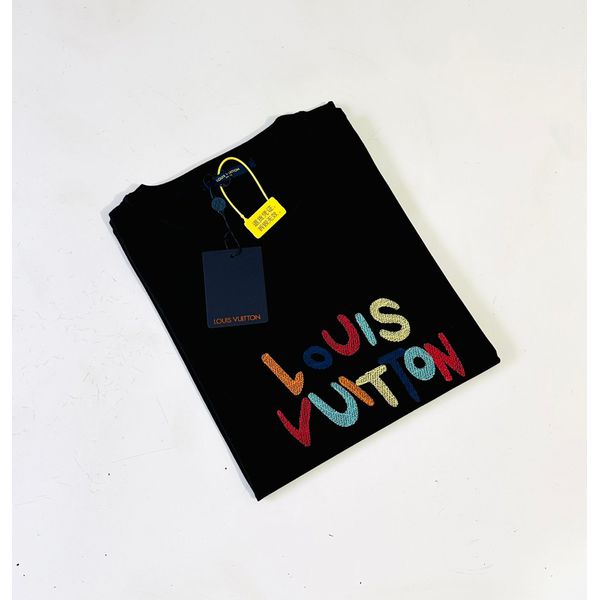 Camiseta Importação LV Estampada - Preto 