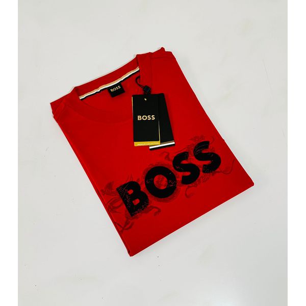 Camiseta Importação HB Estampada - Vermelho
