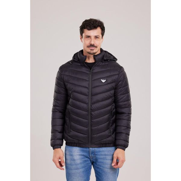 Jaqueta ARM Puffer - Preto
