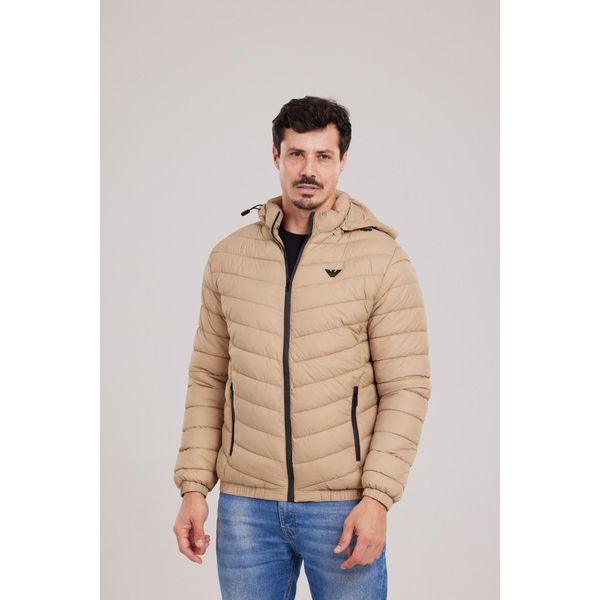 Jaqueta ARM Puffer - Bege