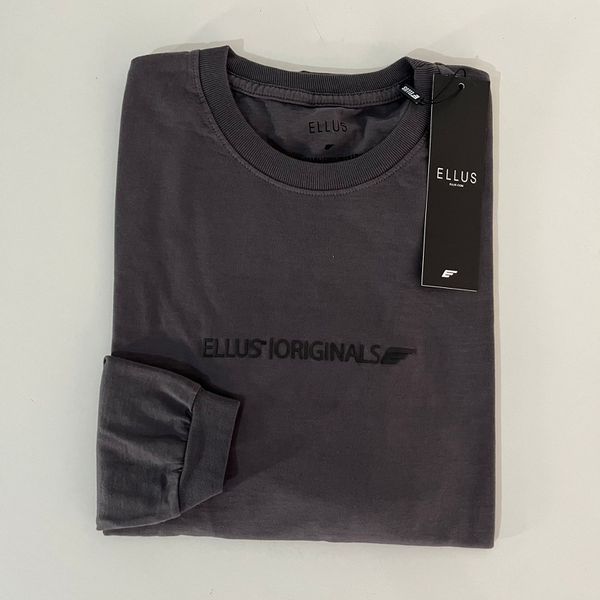 Camiseta Manga Longa ELS PREMIUM - Cinza
