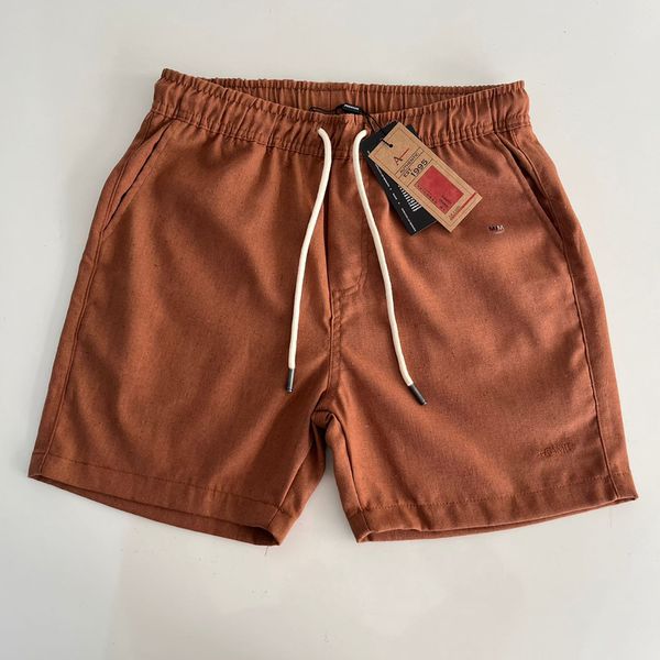 Mauricinho Linho ARA - Marrom Terra