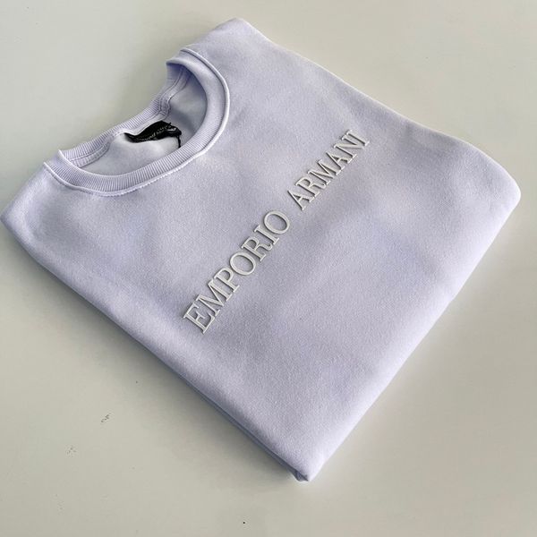 Moletom S/ Capuz ARM - branco