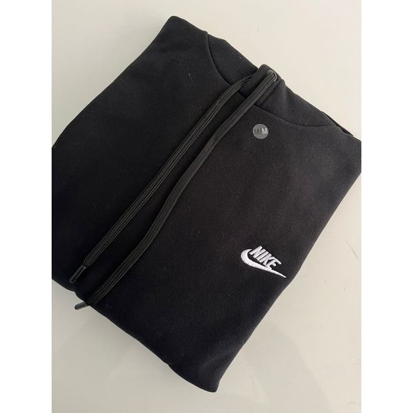 Moletom C/ Capuz Premium NK - Preto