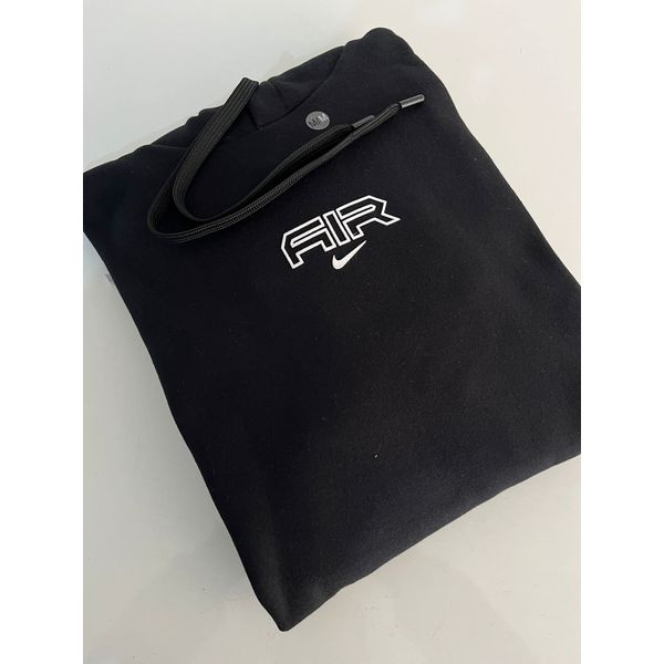 Moletom C/ Capuz Premium NK - Preto
