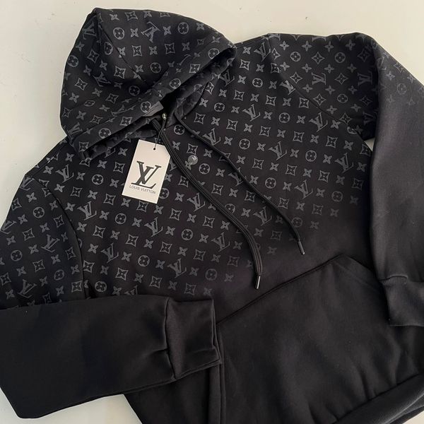 Moletom C/ Capuz LV - Preto
