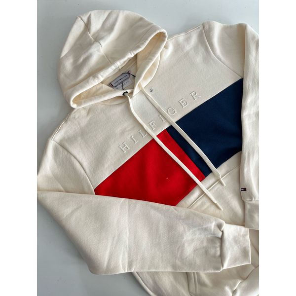 Moletom C/ Capuz Premium TH - Off White