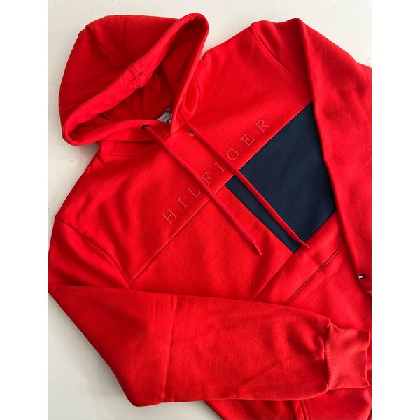 Moletom C/ Capuz Premium TH - Vermelho