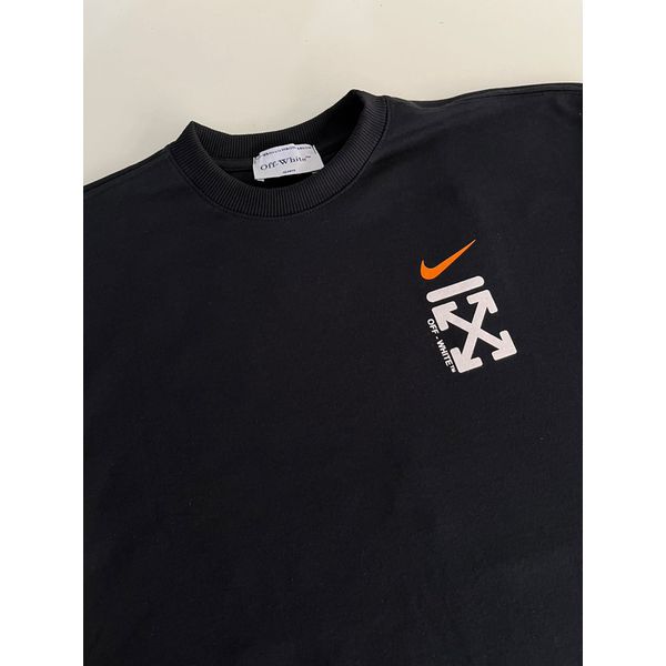 Camiseta Over NK OFF - Preto