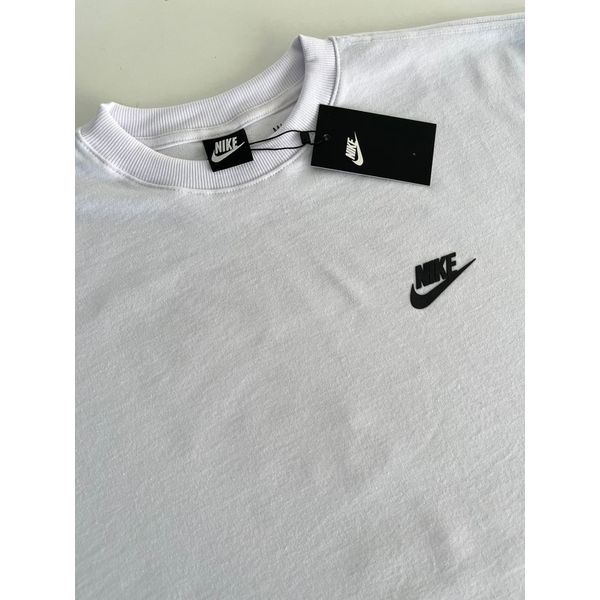 Camiseta Over NK - Branco