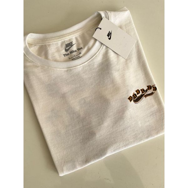 Camiseta Over NK - Branco