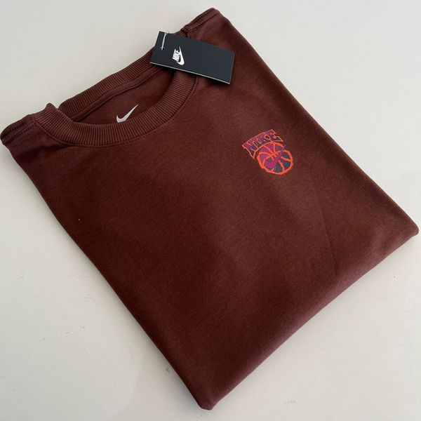 Camiseta Over NK - Marrom