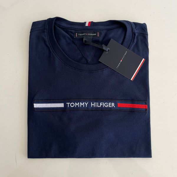 Camiseta PIMA JERSEY TH - Azul marinho