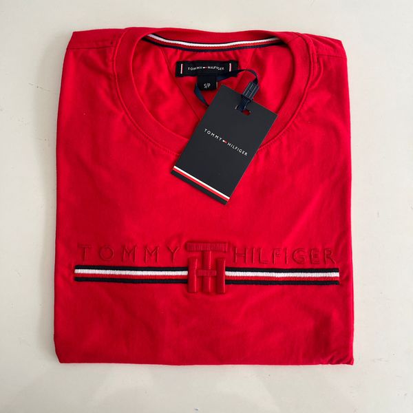 Camiseta PIMA JERSEY TH - Vermelho