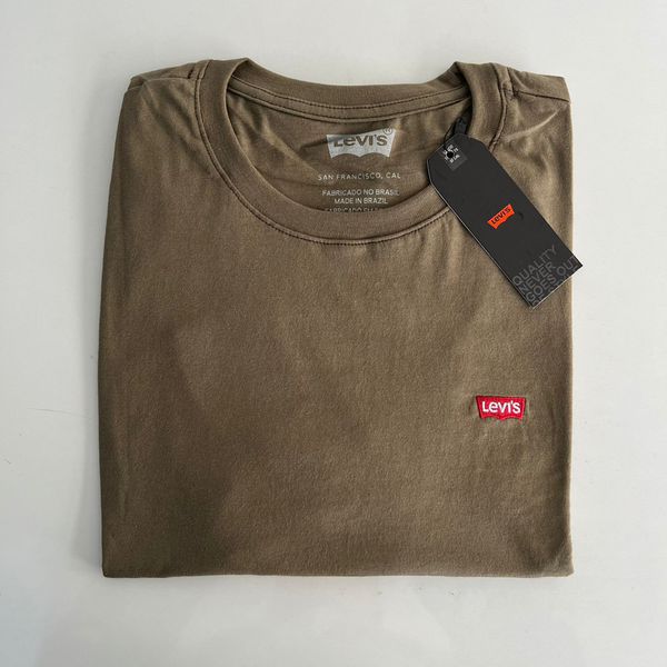 Camiseta PIMA JERSEY LVS - Marrom