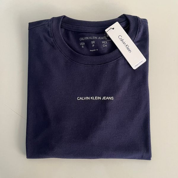 Camiseta PIMA JERSEY ARA - Azul marinho