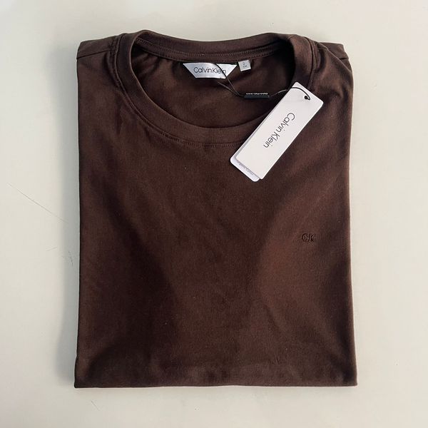 Camiseta PIMA JERSEY ARA - Marrom