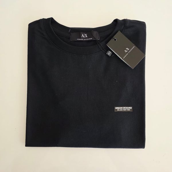 Camiseta PIMA JERSEY ARM - Preto