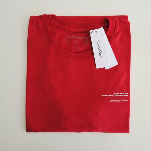 Camiseta PIMA JERSEY ARA - Vermelho
