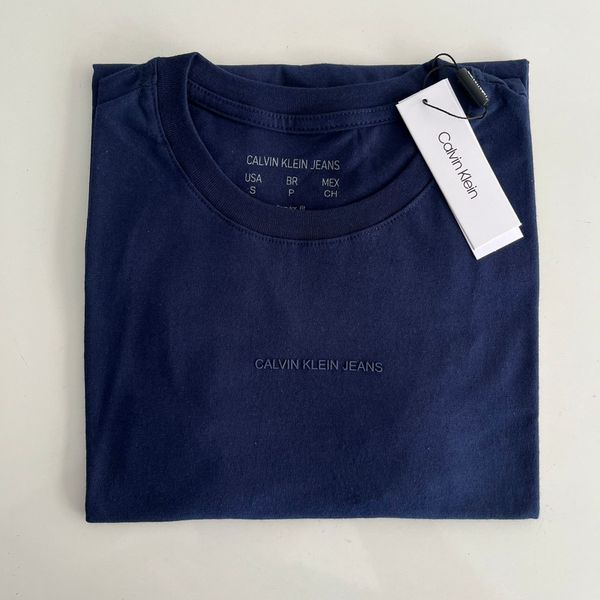 Camiseta PIMA JERSEY ARA - Azul marinho