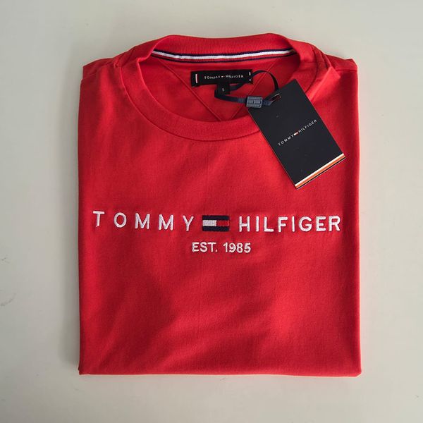 Camiseta SUPREME TH BORDADO GRANDE - Vermelho
