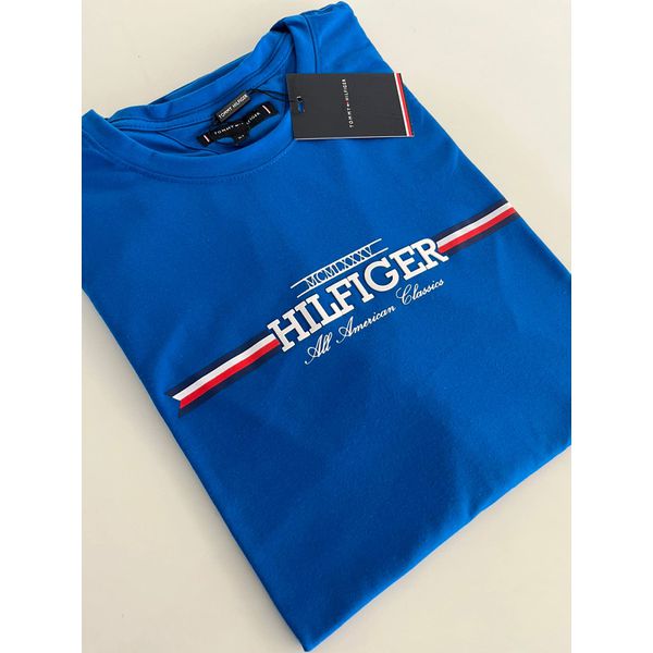 Camiseta Plus Size EGIPCIA 40.1 TH Estampada - Azul Bic