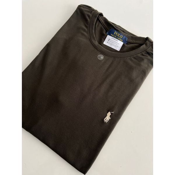 Camiseta Plus Size Cotton Egipcio RL Básica - Verde