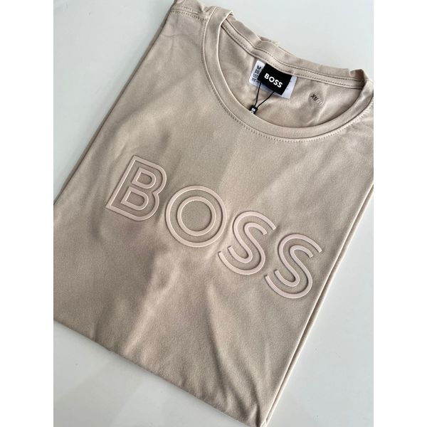 Camiseta Plus Size EGIPCIA 40.1 HB Básica - Bege 