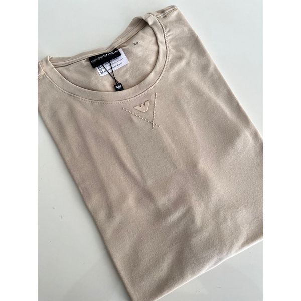 Camiseta Plus Size EGIPCIA 40.1 Arm Básica - Bege