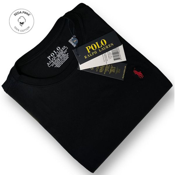 Camiseta SEDA PIMA RL Básica - Preto