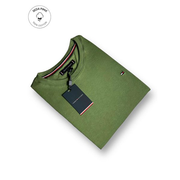 Camiseta SEDA PIMA TH - Verde 