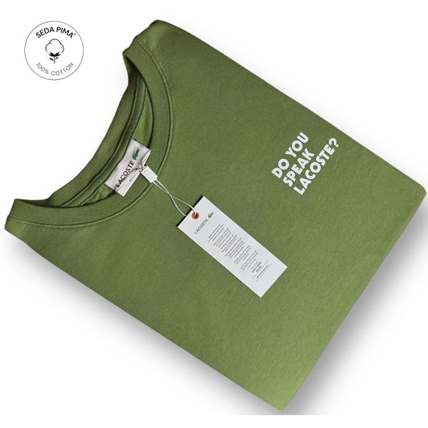 Camiseta SEDA PIMA LCT - Verde