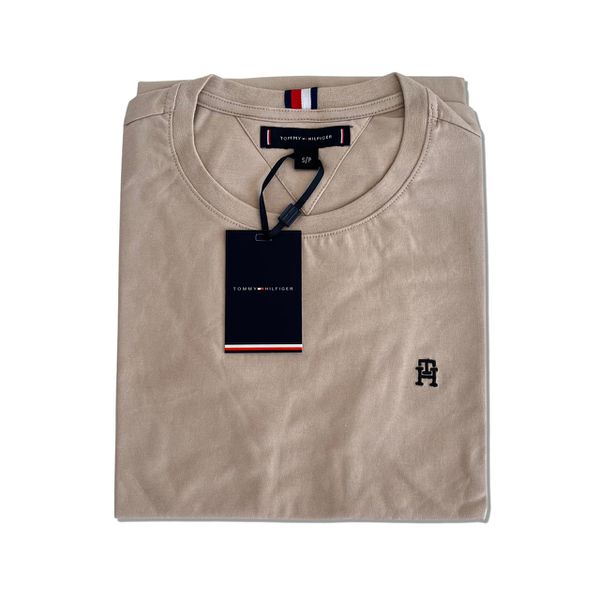 Camiseta SEDA PIMA TH - Bege