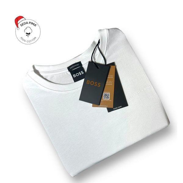 Camiseta SEDA PIMA HB Básica - Branco